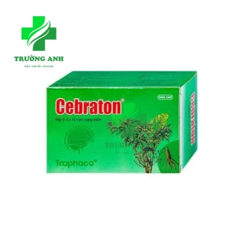 Cebraton Traphaco - Giúp giảm triệu chứng hoa mắt, chóng mặt